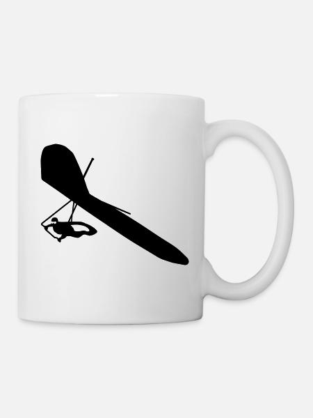 Drachenflieger - Tasse - Weiß