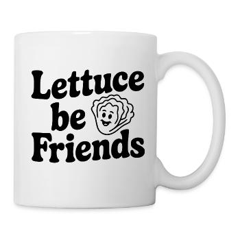 Lettuce Be Friends - Mug - white - Right