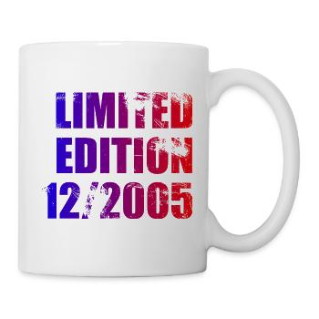 20e anniversaire Edition limitée 12/2005 - Mug blanc - blanc - Droite