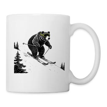 Pentes Bär - Mug blanc - blanc - Droite