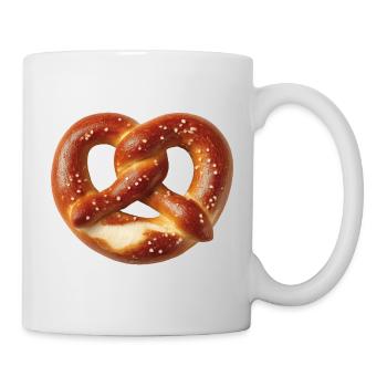 Brezel - Tasse - Weiß - Rechts