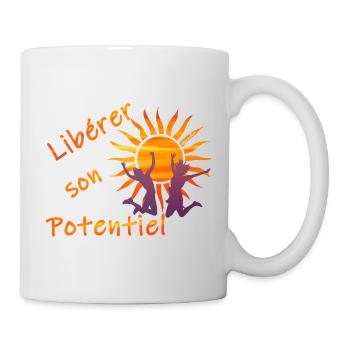 Libérer son potentiel - Mug blanc - blanc - Droite