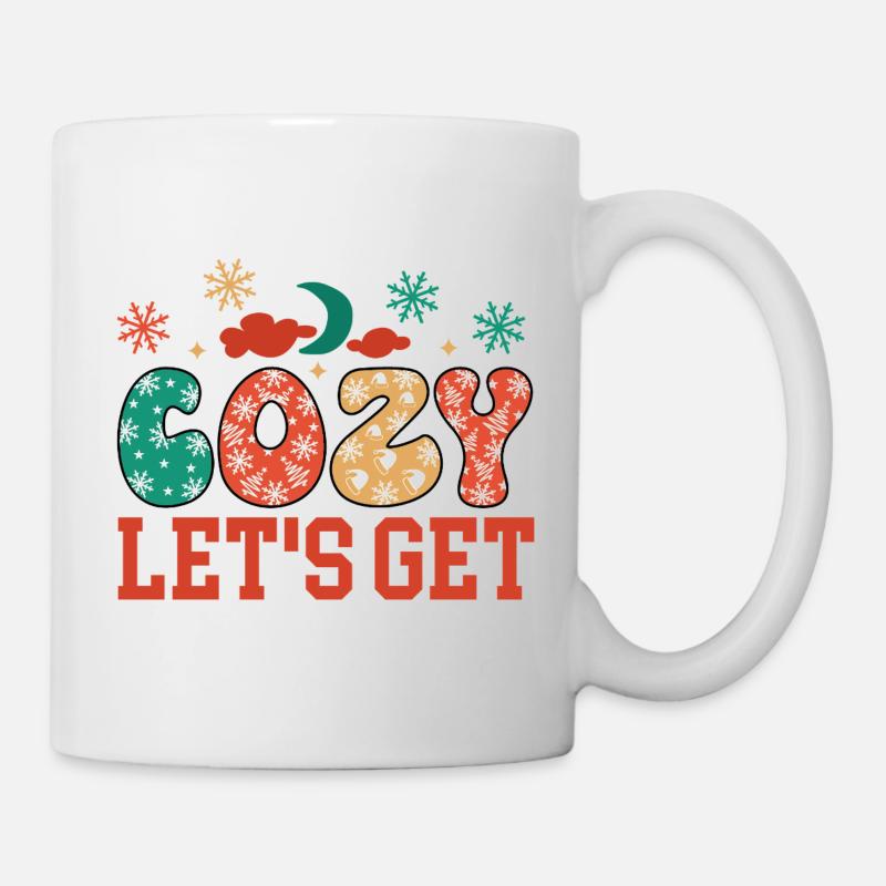 Cozy Weihnachten - Tasse - Weiß