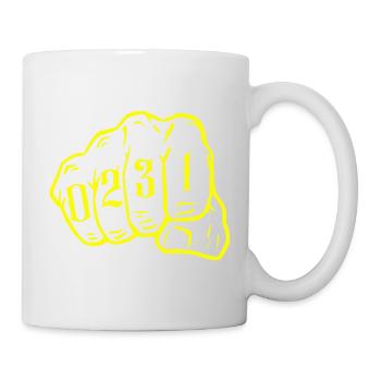 Dortmund City Map 0231 Ruhrpott Ruhrgebiet - Mug - white - Right