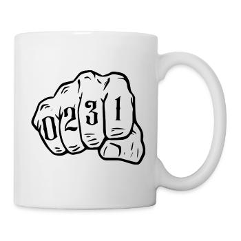 Dortmund City Map 0231 Ruhrpott Ruhrgebiet - Mug - white - Right