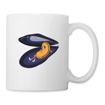 Fauler Schimmel unter Nachtsplittern - Tasse - Weiß - Rechts