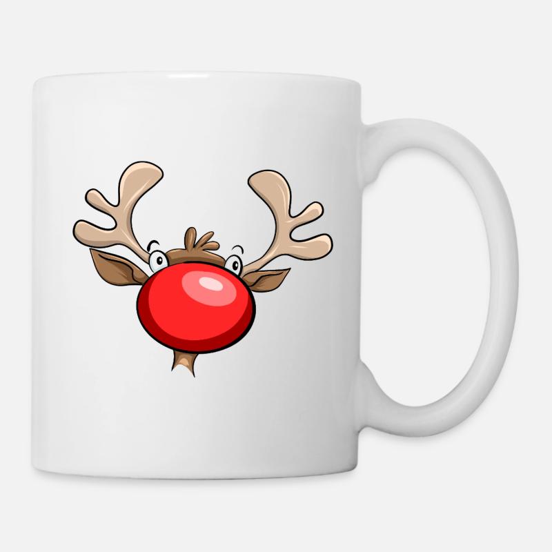 Le grand nez rouge - Mug blanc - blanc