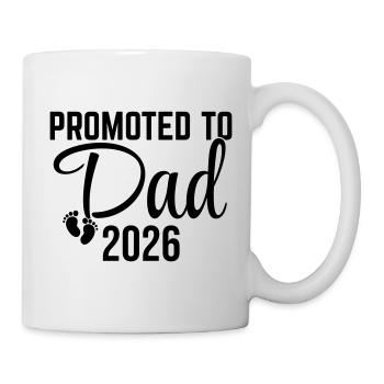 Promoted to Dad 2026 - Mug - white - Right