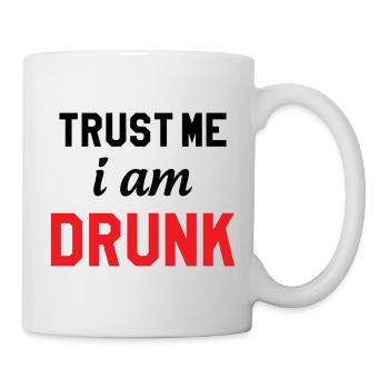 Trust Me I'm Drunk - Alcohol - Mug - white - Right