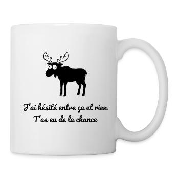Funny Secret Santa Gift - Idea Christmas Humor - Mug - white - Right
