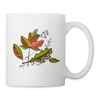 leaves - Mug - white - Right