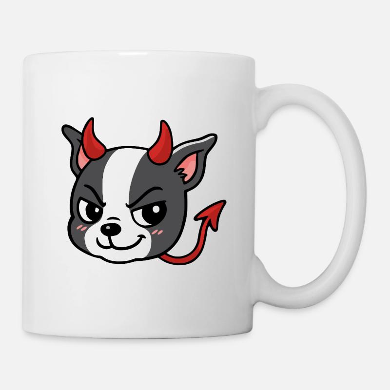 Boston - Devil - Mug blanc - blanc