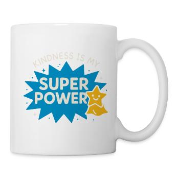 Sympathie anti-harcèlement, Lève-toi - Mug blanc - blanc - Droite