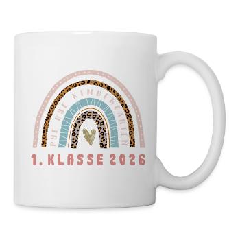 Enfant scolaire 2026 - Inscription scolaire - Première année - Mug blanc - blanc - Droite