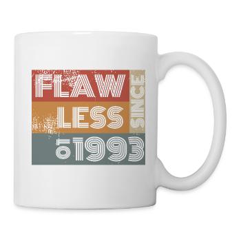 33. Anniversaire Parfait depuis 01/1993 - Mug blanc - blanc - Droite