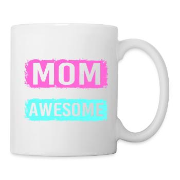 Alleinstehend Alleinerziehend Mutter Single Mama - Tasse - Weiß - Rechts
