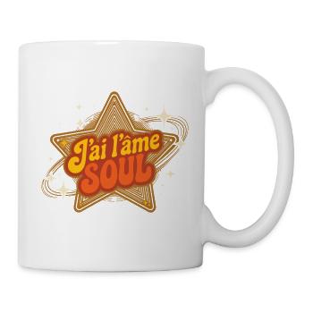 J'AI L'ÂME SOUL SOUL #1 – lass uns reden - Tasse - Weiß - Rechts