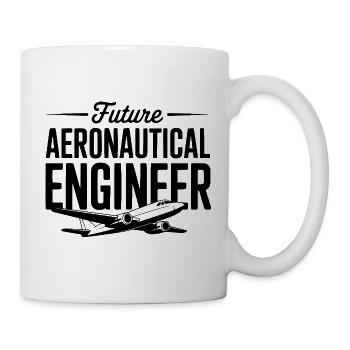 Future Aeronautical Engineer - Mug - white - Right