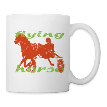 Traber - Tasse - Weiß - Rechts