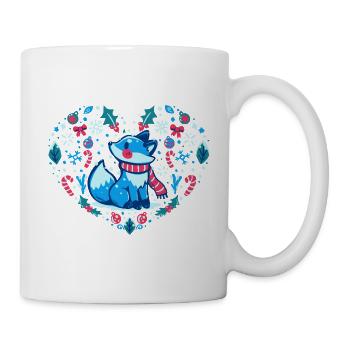 Herz des Winters - Tasse - Weiß - Rechts
