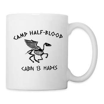 Camp Halbblut-Hütte 13 Hades Jupiter Halbblut - Tasse - Weiß - Rechts