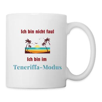 I'm in Tenerife mode tenerife lover - Mug - white - Right