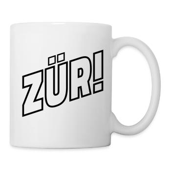 ZÜRI - Tasse - Weiß - Rechts