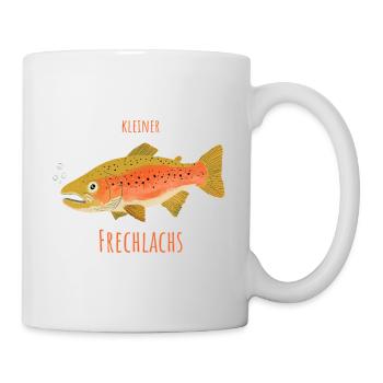 Little cheeky salmon - Mug - white - Right