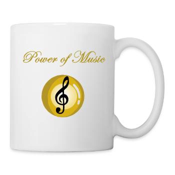 Das Juwel der Musik - Tasse - Weiß - Rechts