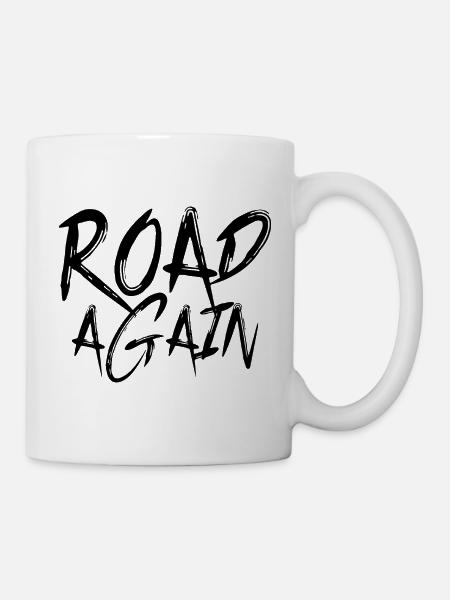 Road Again - Tasse - Weiß