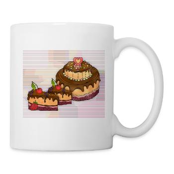 Cake - Mug - white - Right