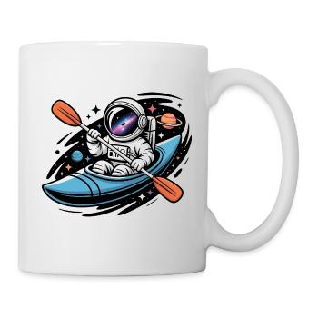 Kayak Astronaute - Logo Alien Cool - Mug blanc - blanc - Droite