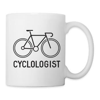 cyclologue - Mug blanc - blanc - Droite