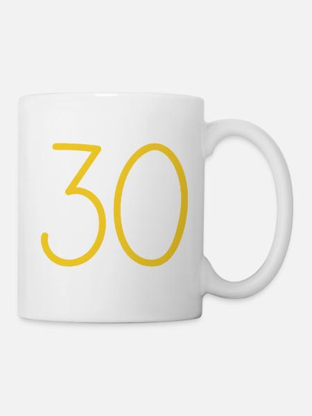 30 - Tasse - Weiß