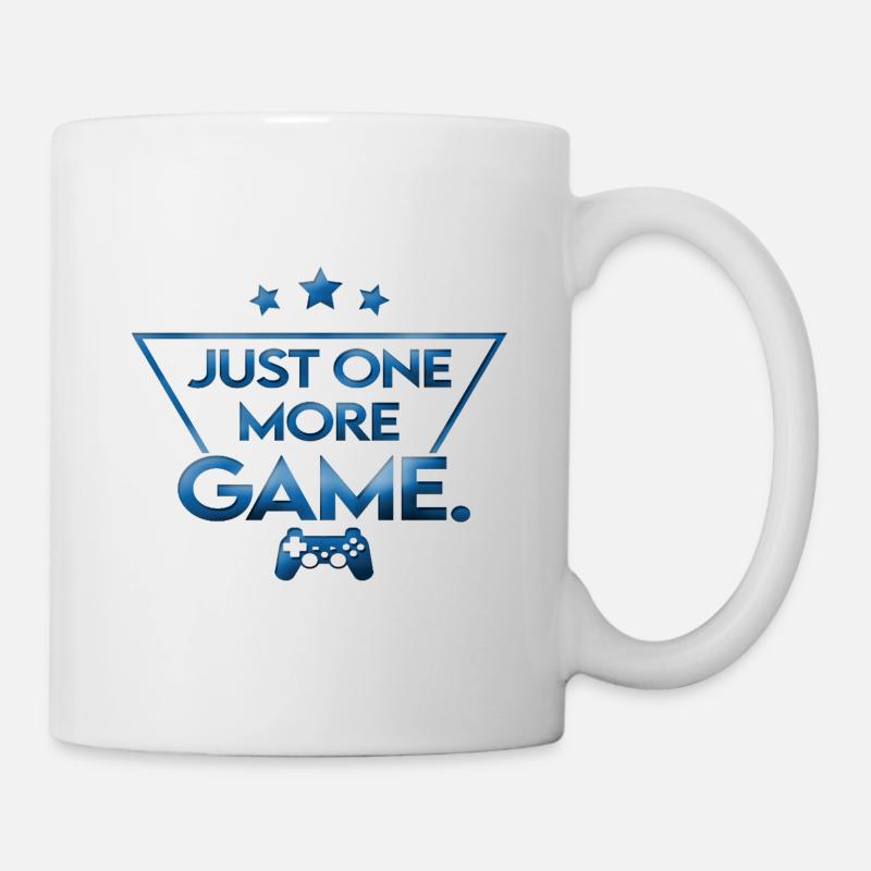 Just_one_more_game_ _gameplayer - Mug - white