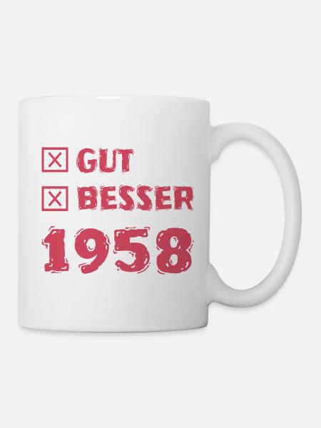 1958 - Tasse - Weiß
