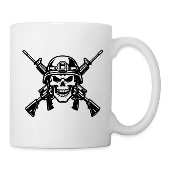 Guerre - Mug blanc - blanc - Droite