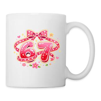 67 Memes Valentine's Day Women's Funny Gift - Mug - white - Right