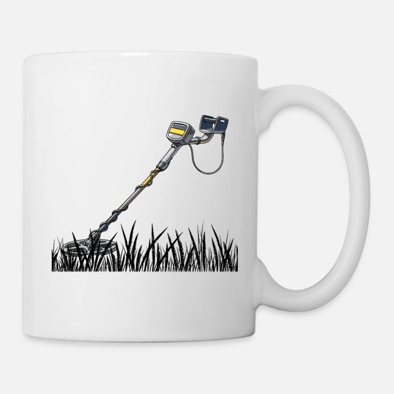Metal detector - Mug - white
