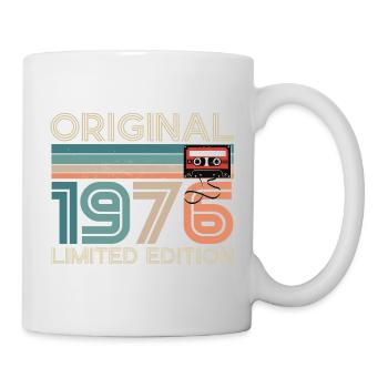 50 ans 50e Anniversaire 1976 Original Vintage - Mug blanc - blanc - Droite