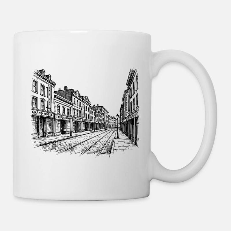 Rue Vintage - Mug blanc - blanc