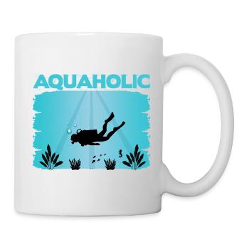 Diver Saying Design - Mug - white - Right