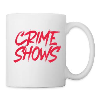 Krimi True Crime - Tasse - Weiß - Rechts