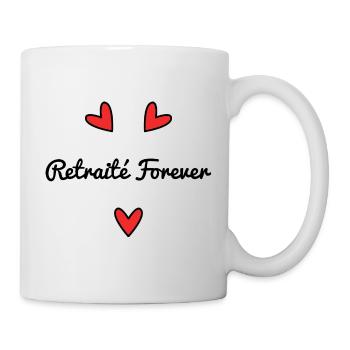 RETIREMENT. RETIRED. HAPPY RETIREMENT. ANNIVERSARY. - Mug - white - Right