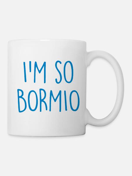 Bormio - Tasse - Weiß