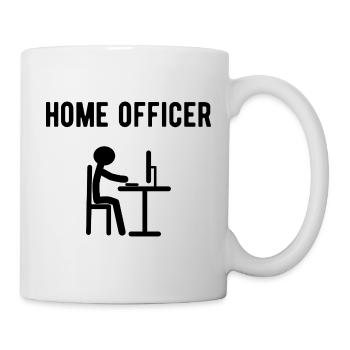 Home Officer - Tasse - Weiß - Rechts