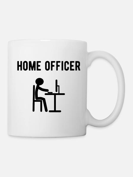 Home Officer - Mug - white
