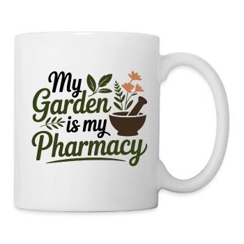 Herbalist My Garden Is My Pharmacy Professional  - Mug - white - Right