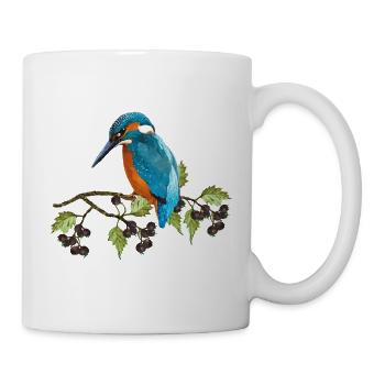 Colorful bird - Mug - white - Right