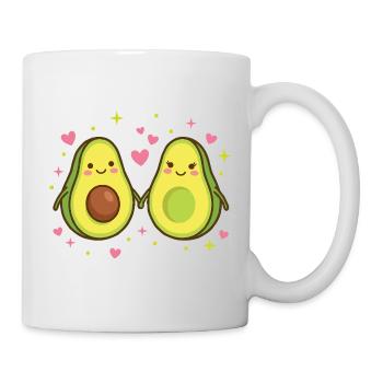 Avocado Love – The Perfect Half - Mug - white - Right